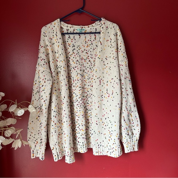 P.S. Kate colorful long cardigan - Picture 1 of 4